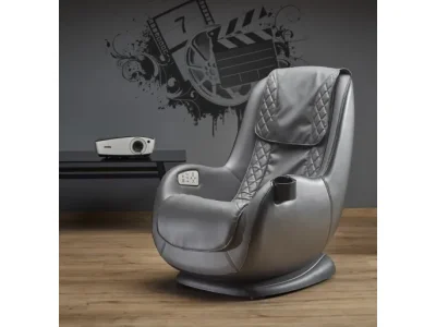 Detail produktu Relaxačné masážne kreslo Dope tmavosivé