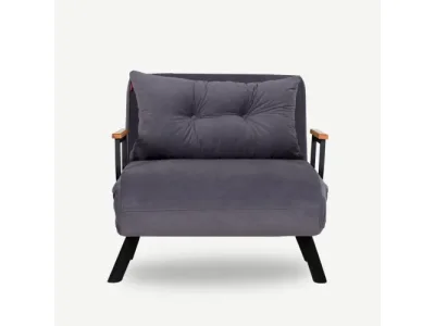 Detail produktu Rozkladacie kreslo Sando 60 cm šedé