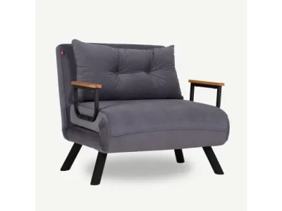 Detail produktu Rozkladacie kreslo Sando 60 cm šedé