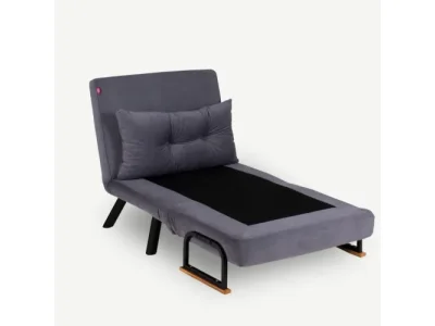 Detail produktu Rozkladacie kreslo Sando 60 cm šedé