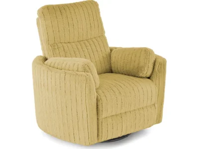 Rozkladacie polohovacie kreslo Pegas horčicovo žlté