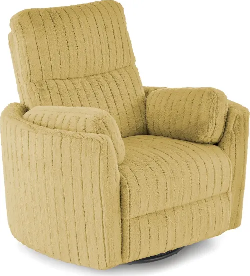 Rozkladacie polohovacie kreslo Pegas horčicovo žlté