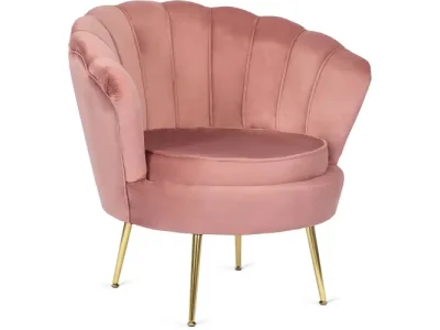 Čalúnené kreslo ANGEL ružové