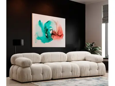 Detail produktu Modul pohovky Bubble bouclé - výber z 8 prevedení