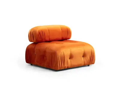 Detail produktu Rohová modulárna sedacia súprava Bubble 288 cm s taburetom - výber z 8 prevedení