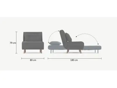 Detail produktu Rozkladacie kreslo - výber z 5 prevedení