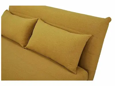 Detail produktu 2-miestná pohovka Spike 147 cm horčicovo žltá