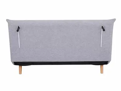 Detail produktu 2-miestna pohovka Spike 147 cm svetlosivá