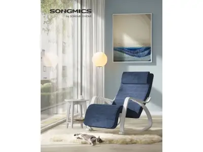 Detail produktu Hojdacie kreslo Brony modré
