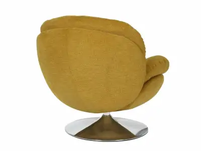 Detail produktu Otočné kreslo BRIGITTE žlté