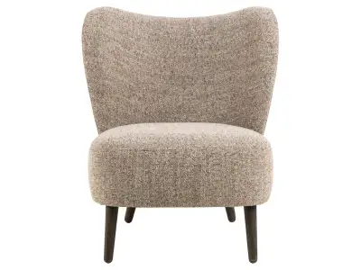 Detail produktu Dizajnové relaxačné kreslo Elmont mocca