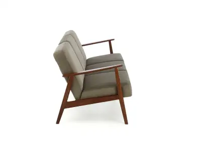 Detail produktu Trojmiestna pohovka z masívu MILANO 175 cm olivová/orech