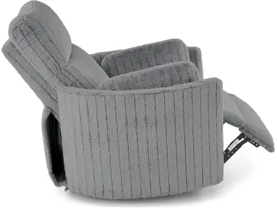 Detail produktu Rozkladacie polohovacie kreslo Pegas popolavo sivé