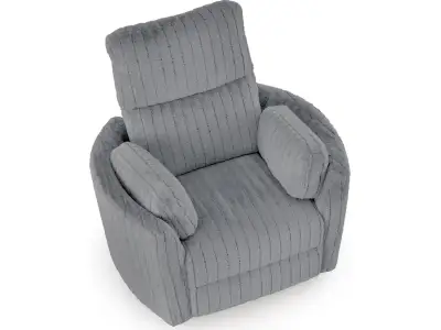 Detail produktu Rozkladacie polohovacie kreslo Pegas popolavo sivé