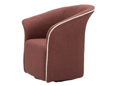 Detail produktu Otočné kreslo Senape Siena vínové
