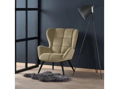 Detail produktu Dizajnové kreslo TYRION béžové