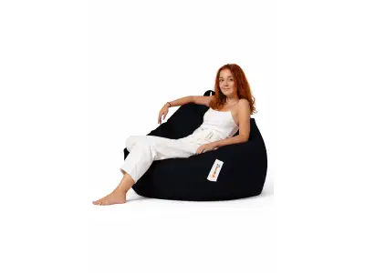 Zahradní sedací vak Premium XXL černý