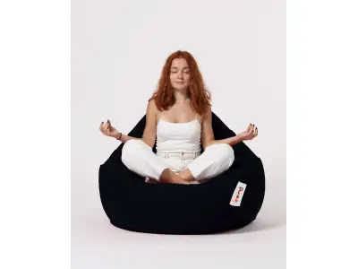 Detail produktu Zahradní sedací vak Premium XXL černý