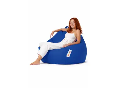 Zahradní sedací vak Premium XXL modrý