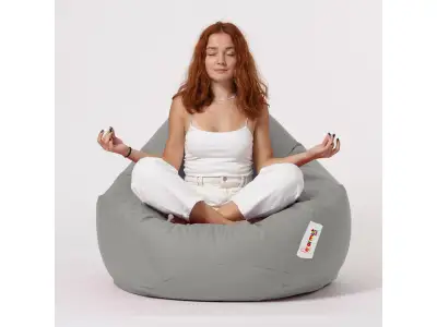 Detail produktu Zahradní sedací vak Premium XXL šedý